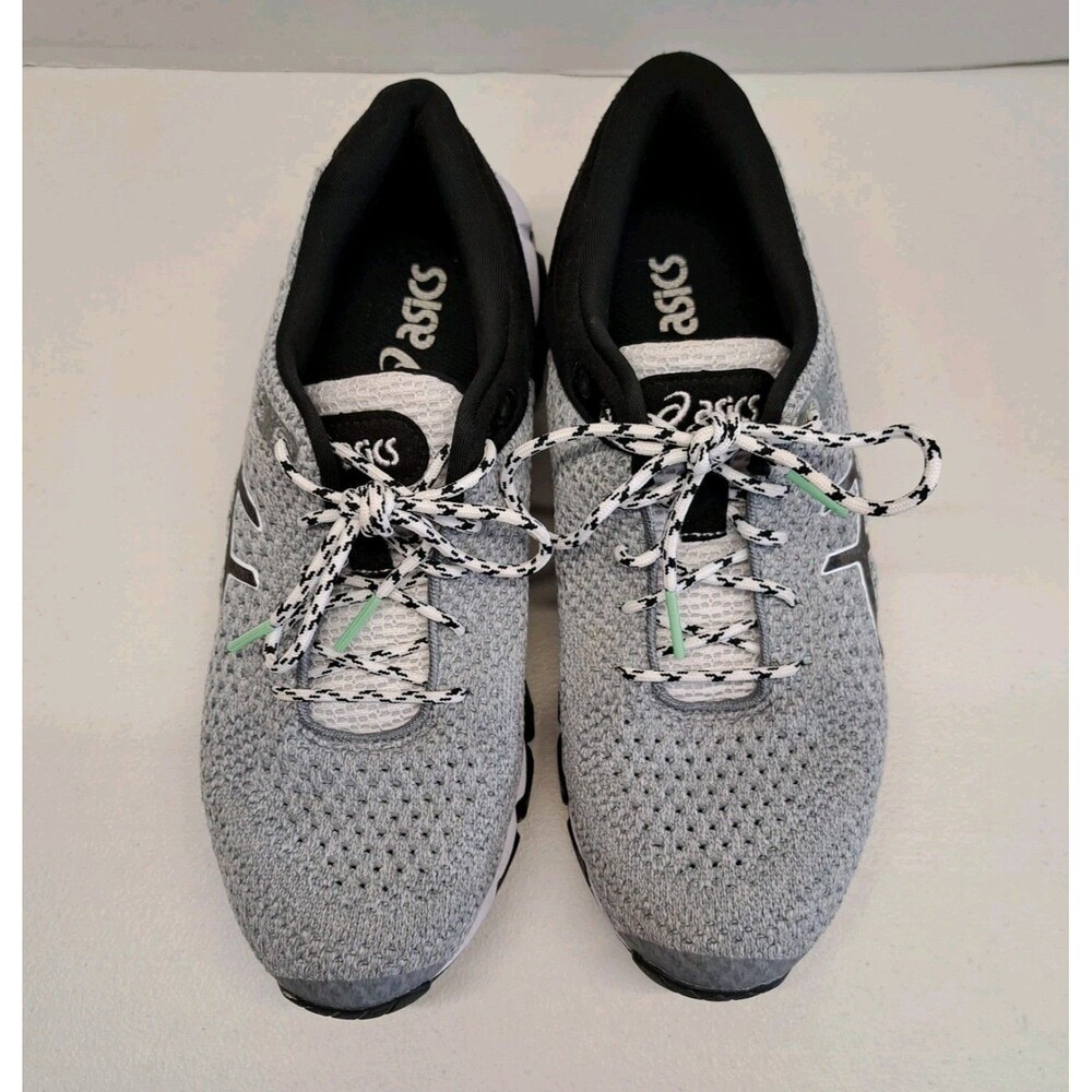 asics Women's GEL-QUANTUM 360 5 KNIT 1022A326 White/Black 7.5